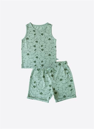 Organik Luca 2li Takım Yeşil