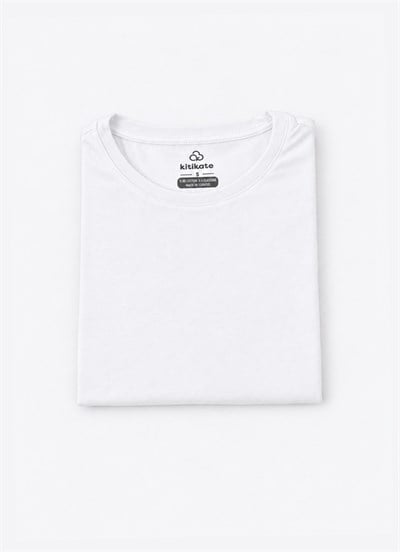 Organik Lucy Hamile T-Shirt Beyaz