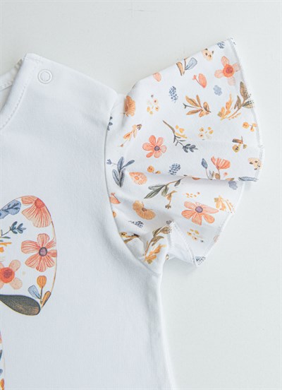 Organik Lulu T-Shirt Beyaz