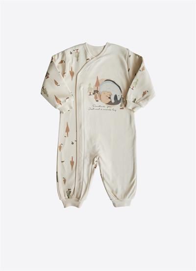 Organik Mamas Hug Uyku Tulumu Bej