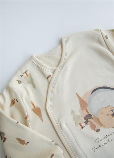 Organik Mamas Hug Uyku Tulumu Bej