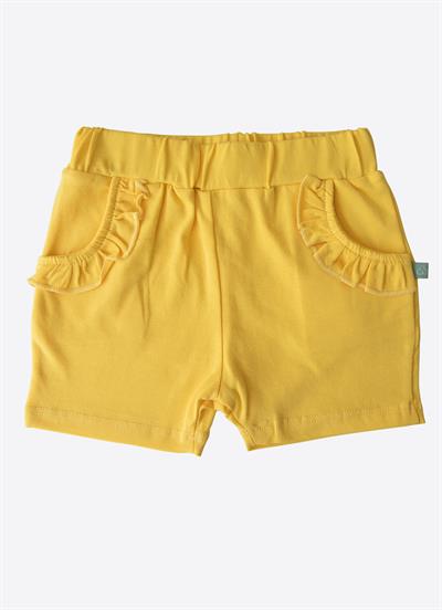 Organik Mellow 2li Şort Sarı Pembe