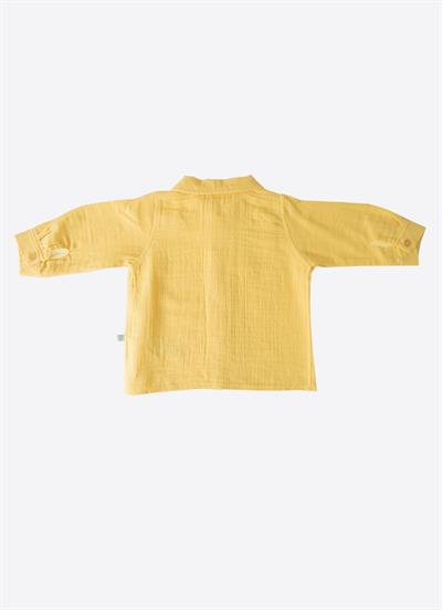 Organik Mia Gömlek Sarı