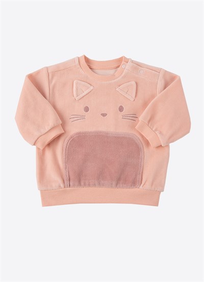 Organik Mil Cat 2li Takım Pembe