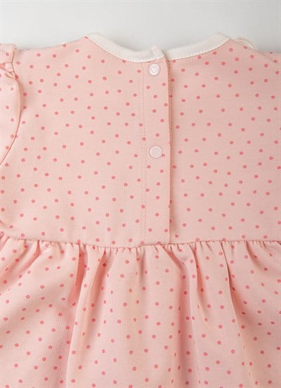 Organik Misty Elbise Pembe