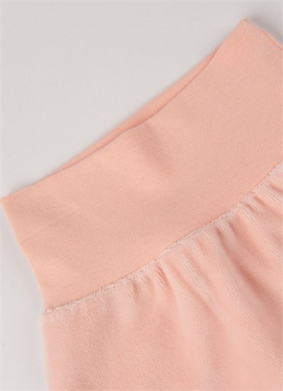 Organik Moli Çoraptolon Pembe