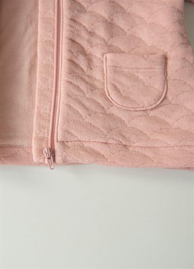 Organik Molo Hırka Pembe