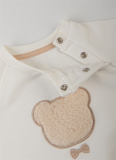 Organik Mr Bear 2li Takım Bej