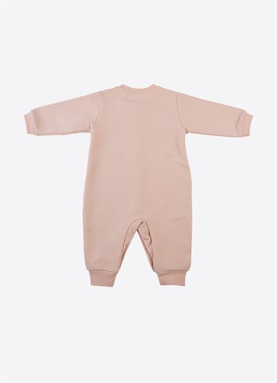 Organik Mumy Patiksiz Tulum Pembe