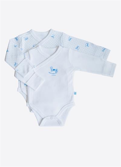 Organik My Toy 2li Body Mavi