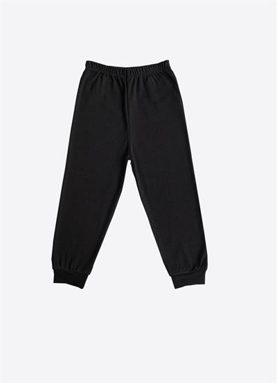 Organik Myron 2li Pijama Takımı Siyah