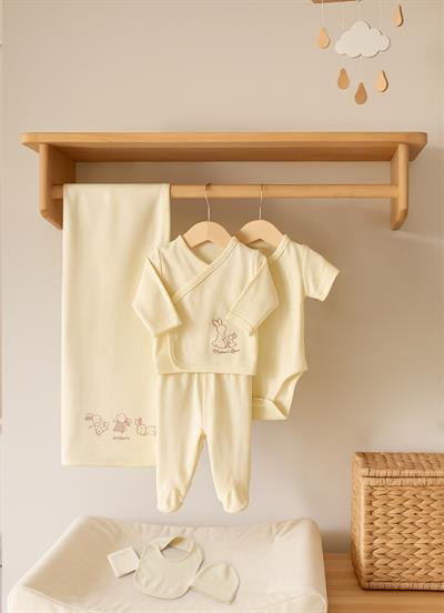 Organik New Basic 10lu Hastane Çıkış Seti Natural