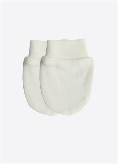 Organik New Basic 2li Eldiven Ekru-Pembe