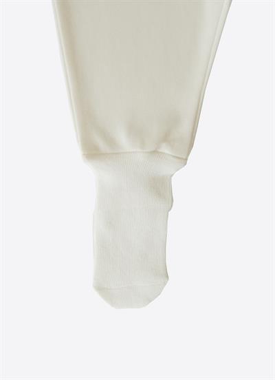 Organik New Basic Çoraptolon Bebek Boy Ekru