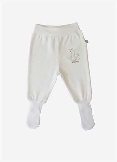 Organik New Basic Çoraptolon Çocuk Boy Ekru