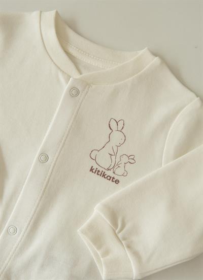 Organik New Basic Hırka Ekru