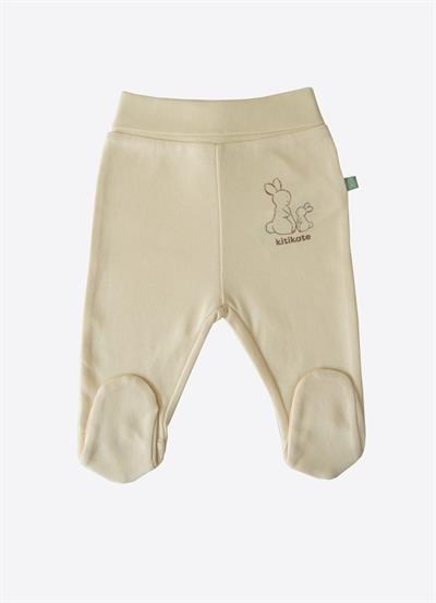 Organik New Basic Patikli Pantolon Natural