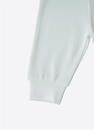 Organik New Basic Patiksiz Pantolon Ekru