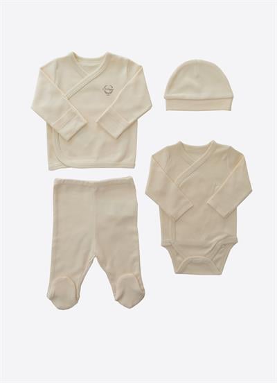 Organik New Basic Prematüre 4lü Set Naturel