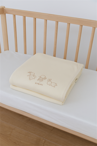 Organik New Basic Tek Kat Battaniye Natural