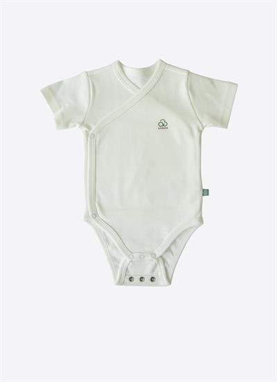 Organik New Basic Uzayan Kruvaze Kısa Kol Body Ekru