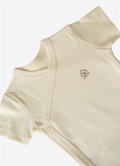 Organik New Basic Uzayan Kruvaze Kısa Kol Body Natural