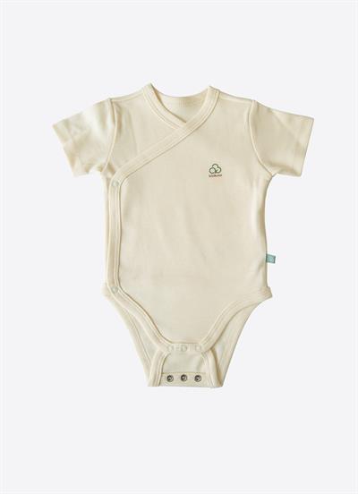 Organik New Basic Uzayan Kruvaze Kısa Kol Body Natural