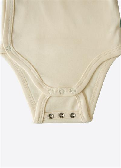 Organik New Basic Uzayan Kruvaze Kısa Kol Body Natural