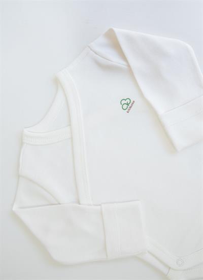 Organik New Basic Uzayan Kruvaze Uzun Kol Body Ekru