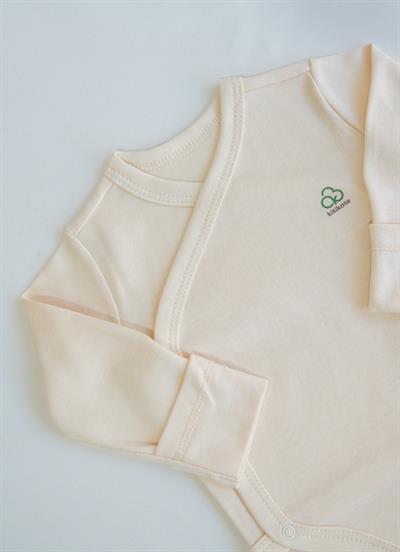 Organik New Basic  Uzayan Kruvaze Uzun Kol Body Natural