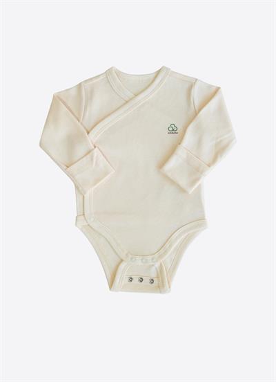 Organik New Basic  Uzayan Kruvaze Uzun Kol Body Natural