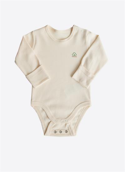 Organik New Basic Uzayan Uzun Kol Body Natural