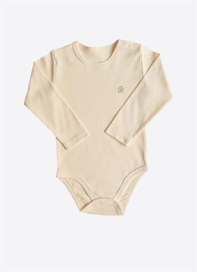 Organik New Basic Uzun Kol Body Çocuk Boy Natural