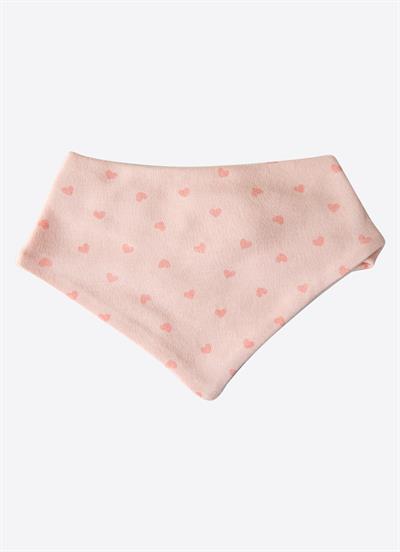 Organik New Dreams 2li Üçgen Önlük Pembe Kalp