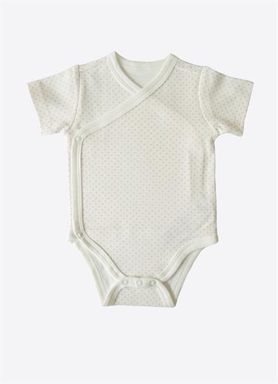 Organik New Dreams 3lü Kısa Kol Kruvaze Body Pembe