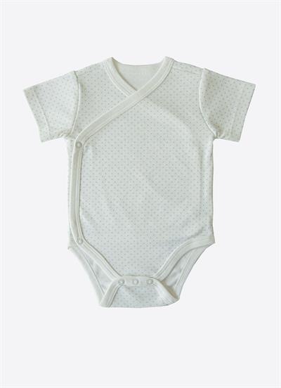 Organik New Dreams 3lü Kısa Kol Kruvaze Body Mavi