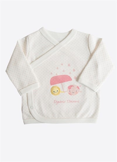 Organik New Dreams 5li  Zıbın Set Pembe