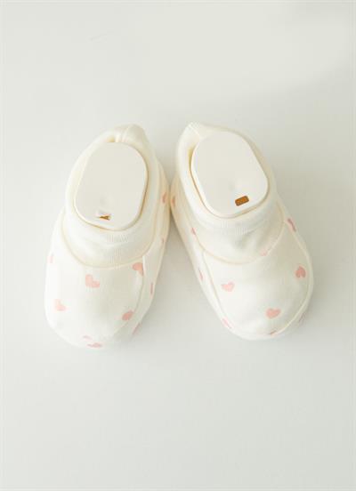 Organik New Dreams Patik Pembe Kalp
