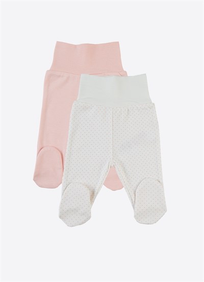 Organik New Dreams Prematüre 2li Pantolon Pembe