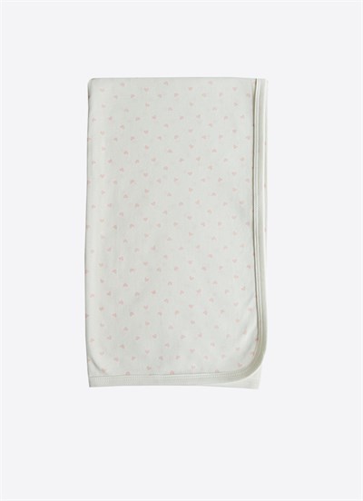 Organik New Dreams Tek Kat Battaniye Pembe