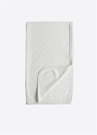 Organik New Dreams Tek Kat Battaniye Pembe