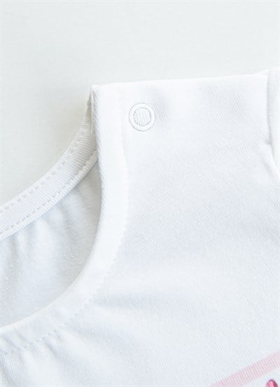 Organik Nomi T-Shirt Beyaz