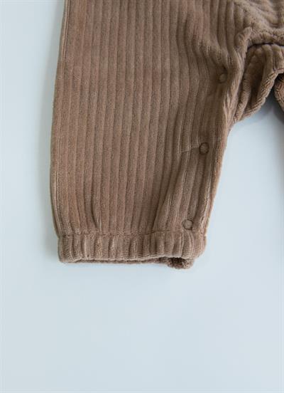 Organik Otıs Salopet Kahverengi