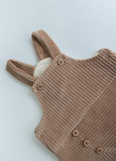 Organik Otıs Salopet Kahverengi