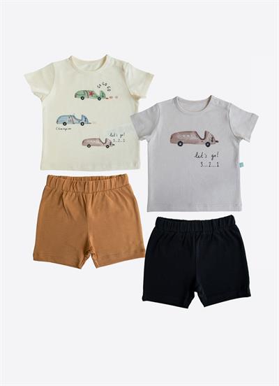 Organik Owen 4lü Takım Sarı