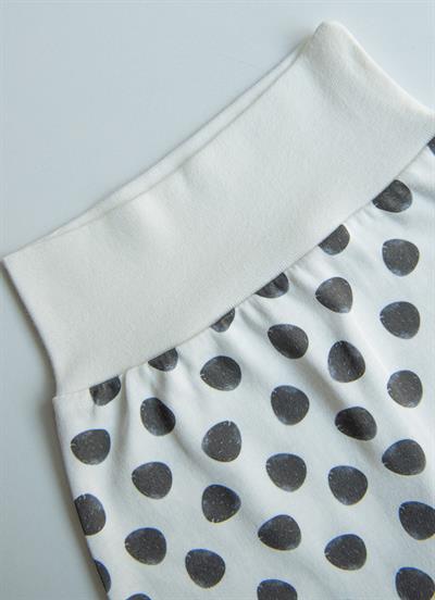 Organik Panda 2li Çoraptolon Ekru