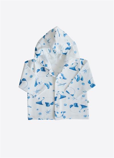 Organik Panda 3lü Set Mavi