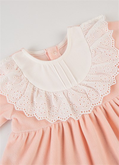 Organik Paula Elbise Pembe