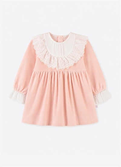 Organik Paula Elbise Pembe