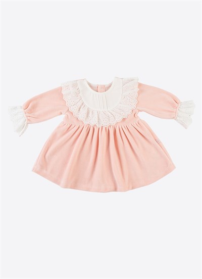 Organik Paula Elbise Pembe